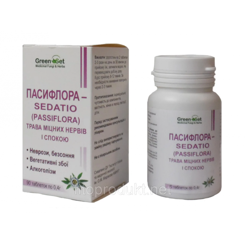 Пасифлора - Природний засіб від депресії (Danikafarm) 90таб.