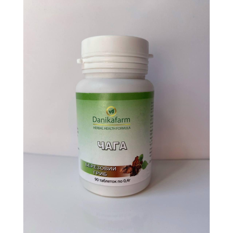 Натуральна домішка Чага — березовий гриб (Fungus betulinus) Данікафарм