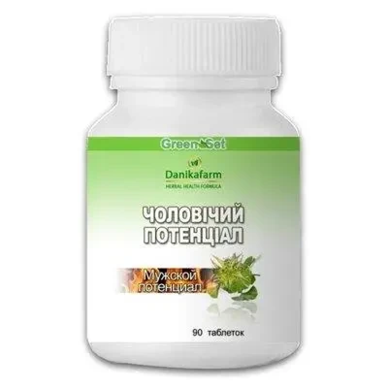 Данікафарм Чоловічий потенціал 90 табл. чоловіче здоров“я