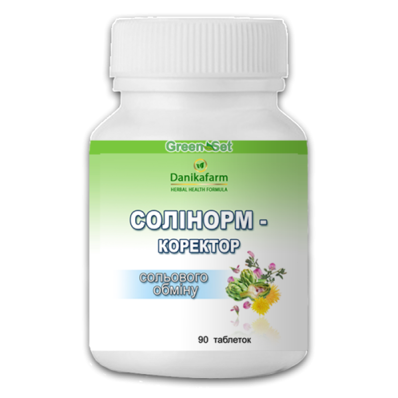 Солинорм – коректор сольового обміну